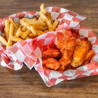 Wings and Fries Basket